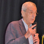 José Moura, 2019 IEEE president, delivers his presentation speech.